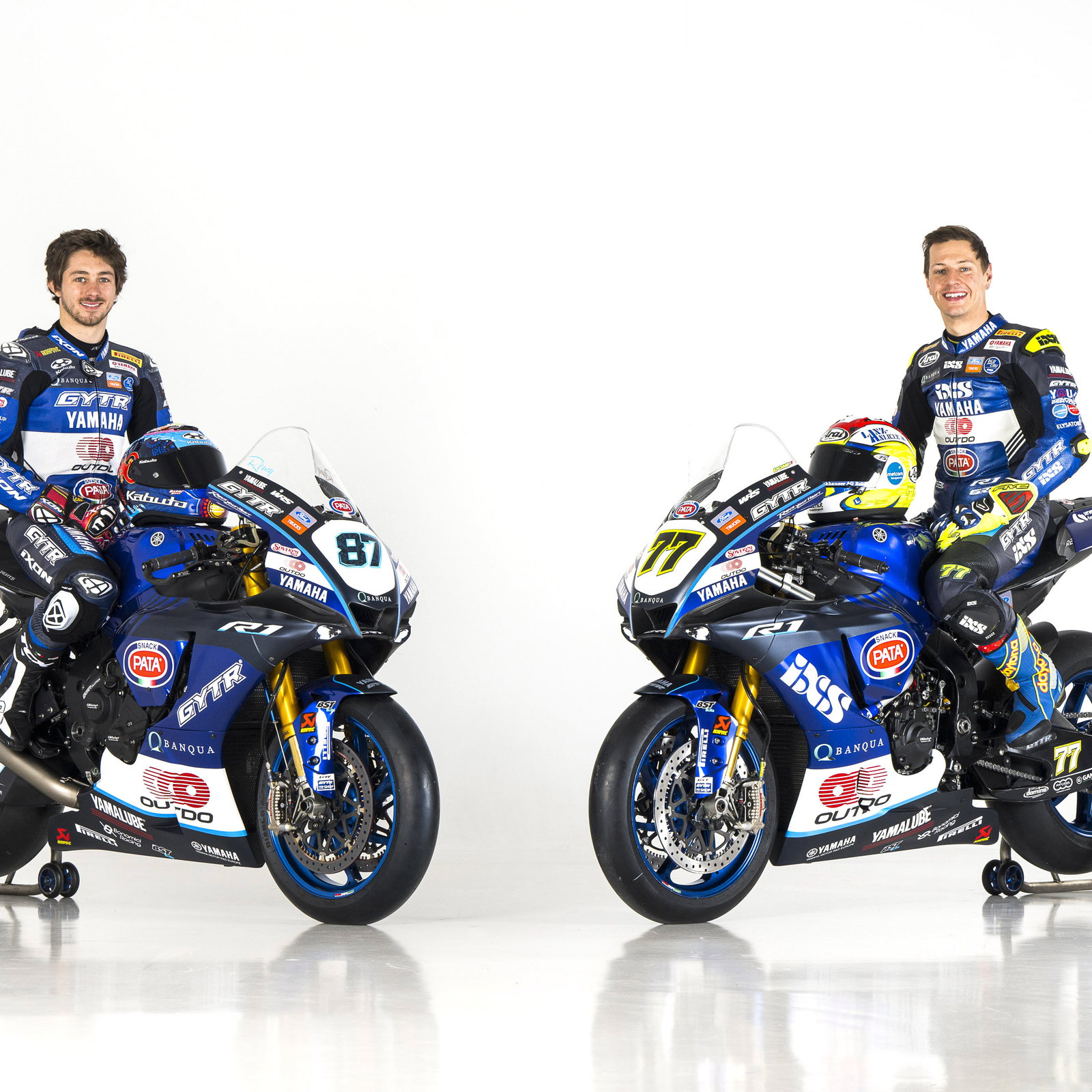 Remy Gardner, Dominique Aegerter GRT Yamaha WorldSBK 2023